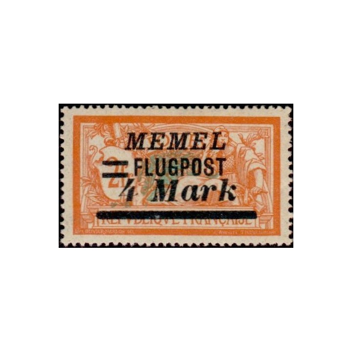 Memel - Poste Aérienne 26