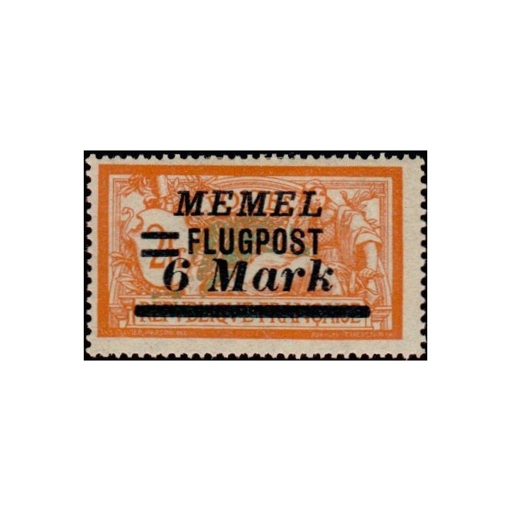Memel - Poste Aérienne 28