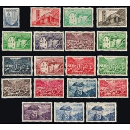 Andorre Francais - 119 à 137