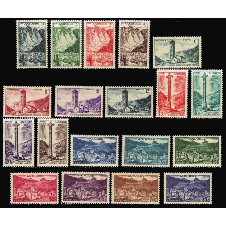 Andorre Francais - 138 à 153
