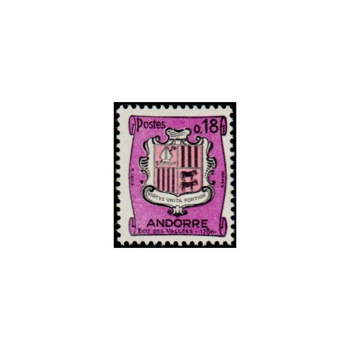 Andorre Francais - 156A