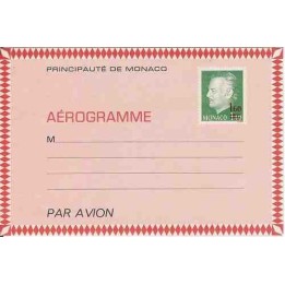 Monaco - Aerogramme 502