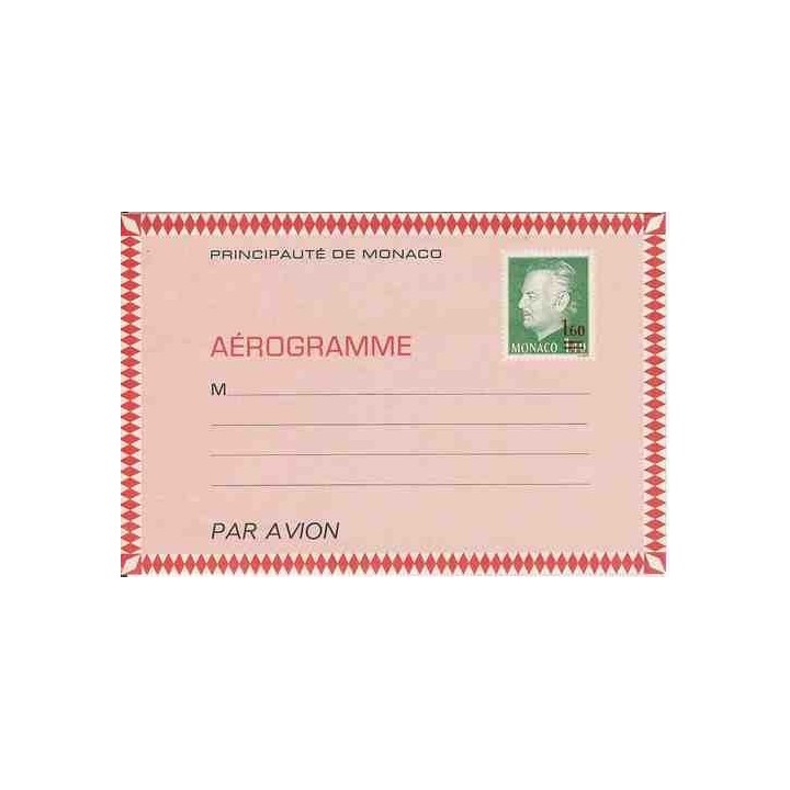 Monaco - Aerogramme 502