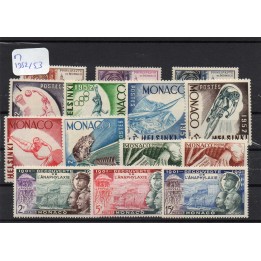 Monaco - Année Complète 1952/53