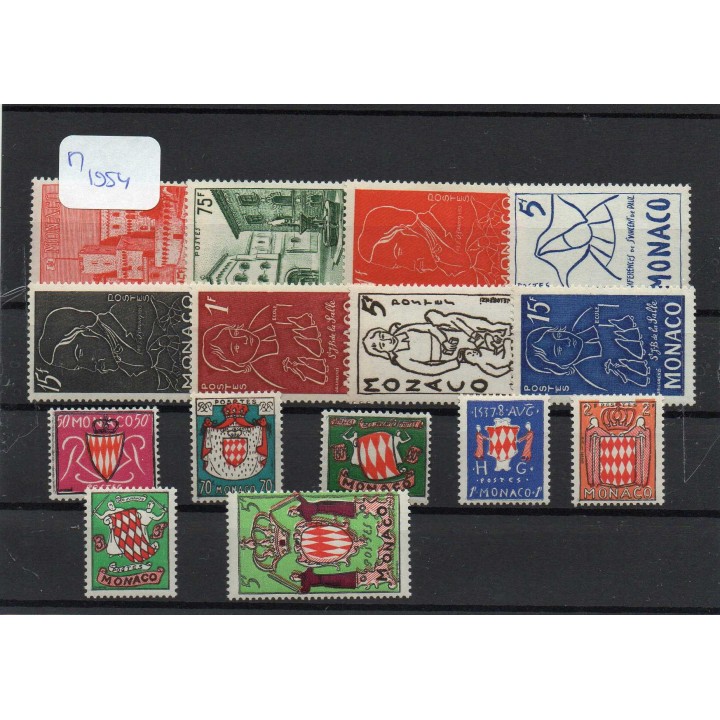 Monaco - Année Complète 1954
