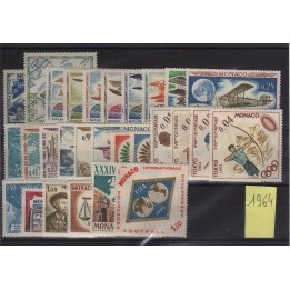 Monaco - Année Complète 1964
