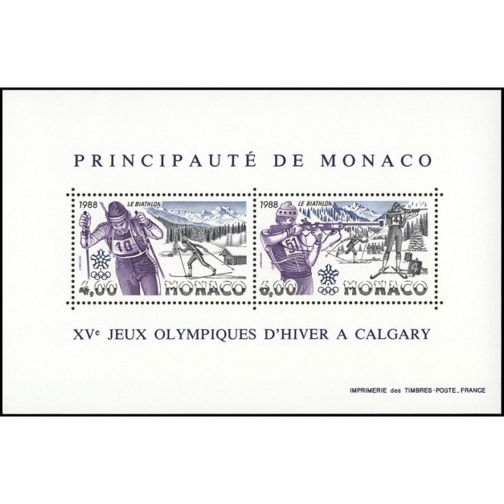 Monaco - Bloc Feuillet 040