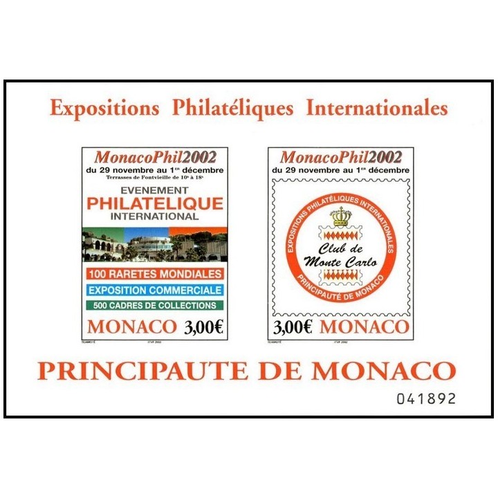 Monaco - Bloc Feuillet 088