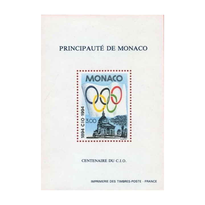 Monaco - Blocs Speciaux BS24