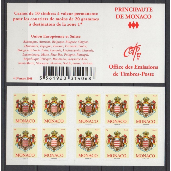 Monaco - Carnet 16