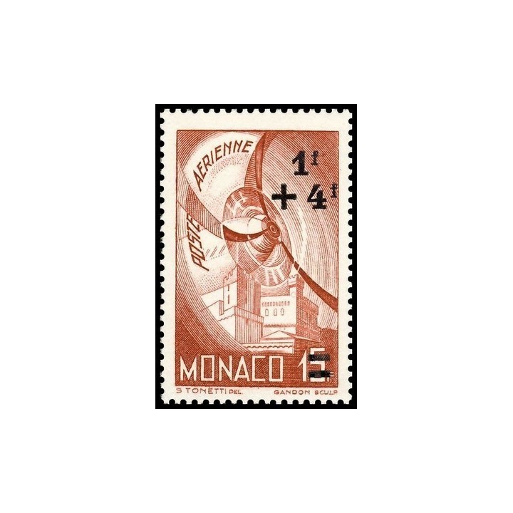 Monaco - Poste Aérienne 009