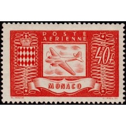 Monaco - Poste Aérienne 015