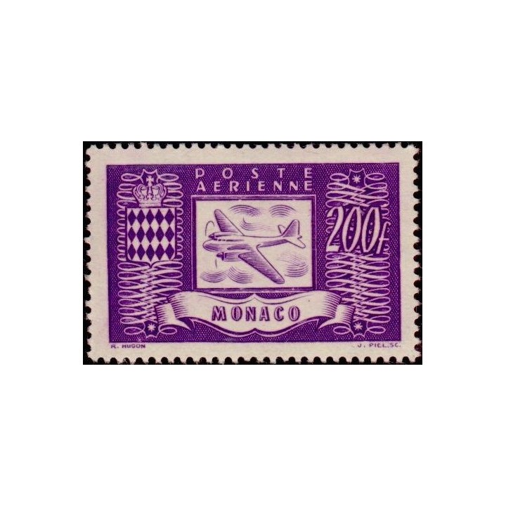 Monaco - Poste Aérienne 018
