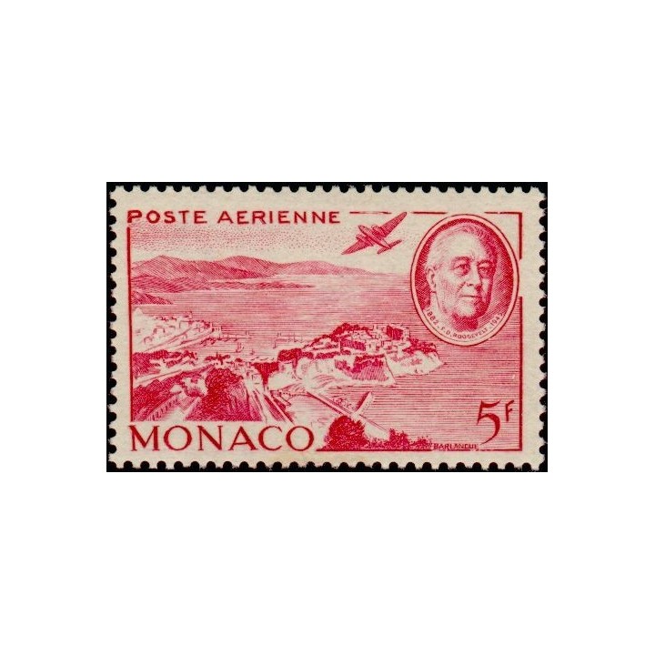 Monaco - Poste Aérienne 019