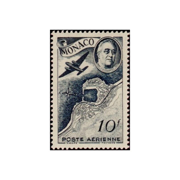 Monaco - Poste Aérienne 020