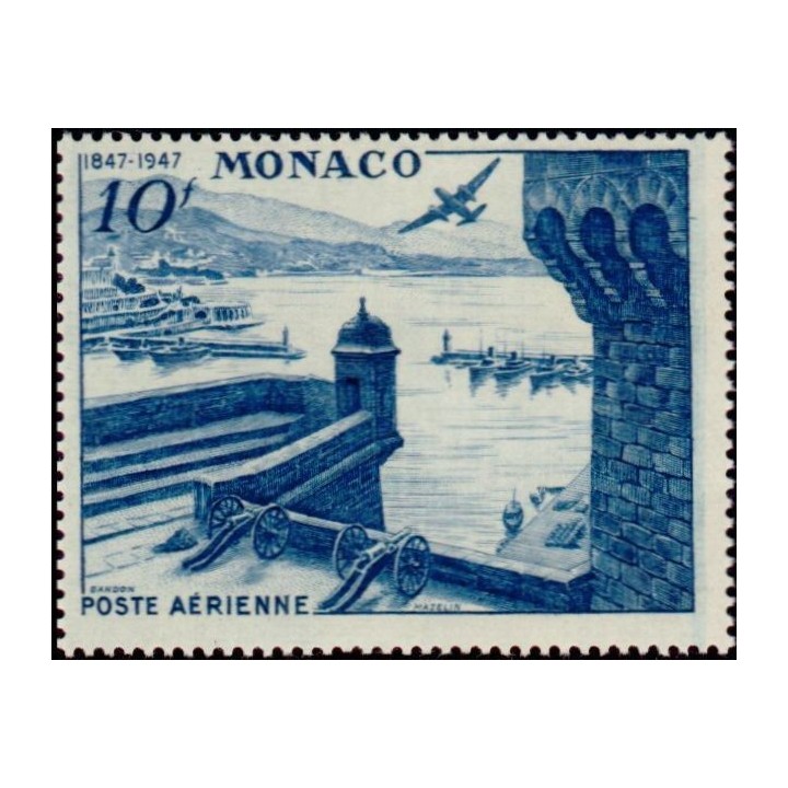 Monaco - Poste Aérienne 025