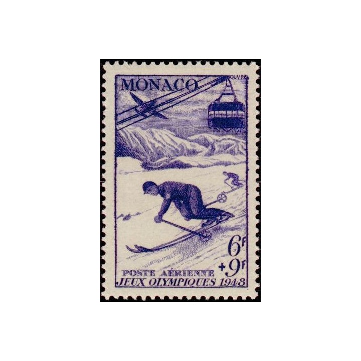 Monaco - Poste Aérienne 033