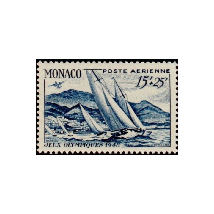 Monaco - Poste Aérienne 035