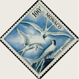Monaco - Poste Aérienne 055