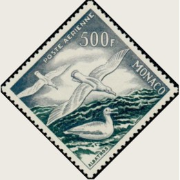 Monaco - Poste Aérienne 057
