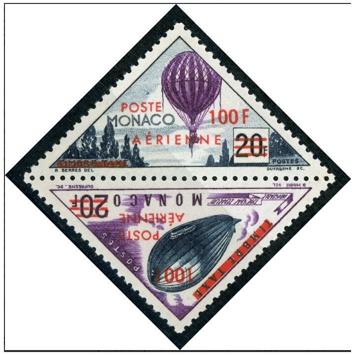 Monaco - Poste Aérienne 061/62