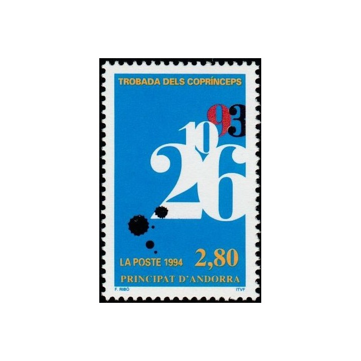 Andorre Francais - 453