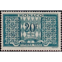 Monaco - Taxe 38