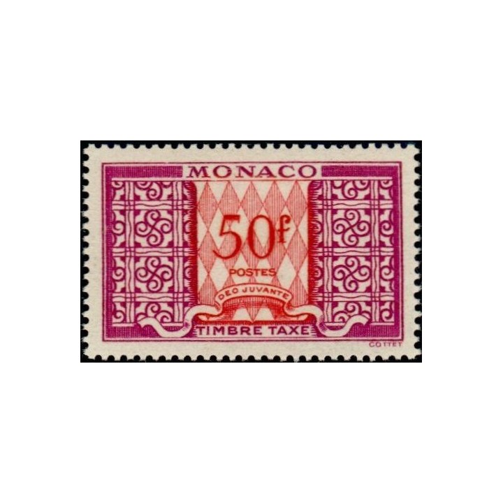 Monaco - Taxe 38A