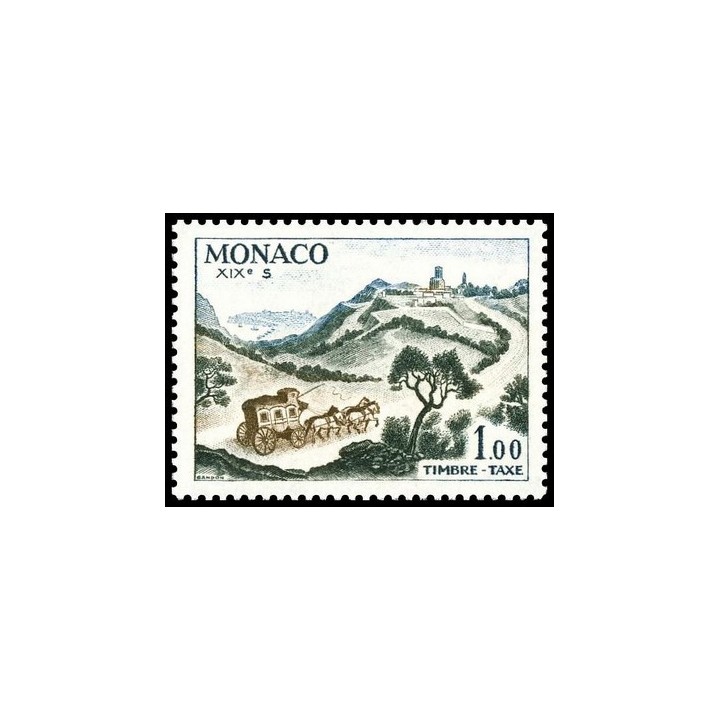 Monaco - Taxe 62