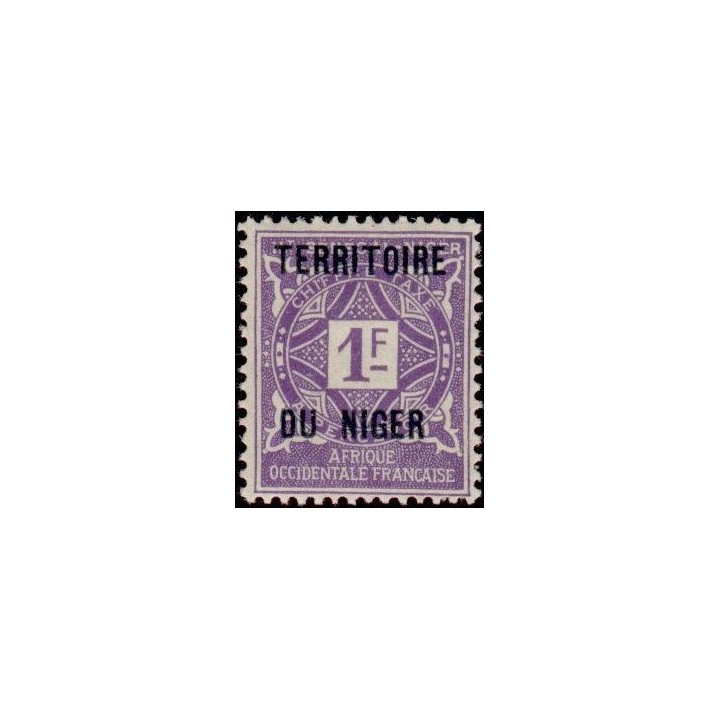 Niger - Taxe 08