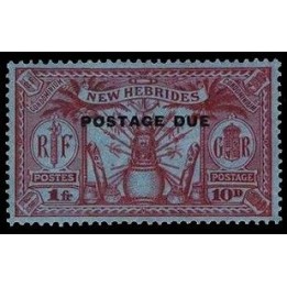 Nlles Hebrides - Taxe 10