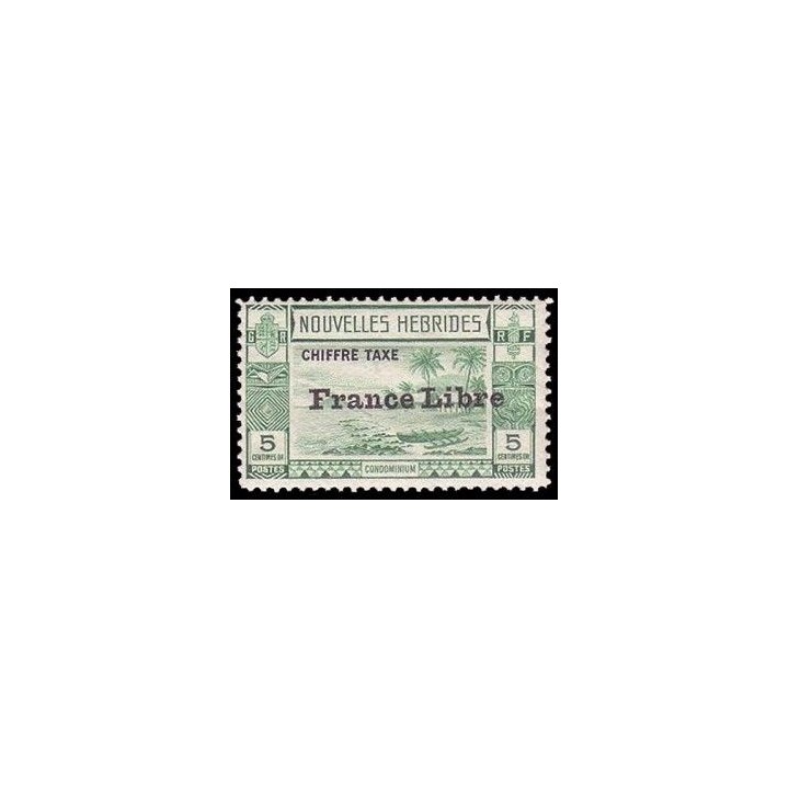 Nlles Hebrides - Taxe 21