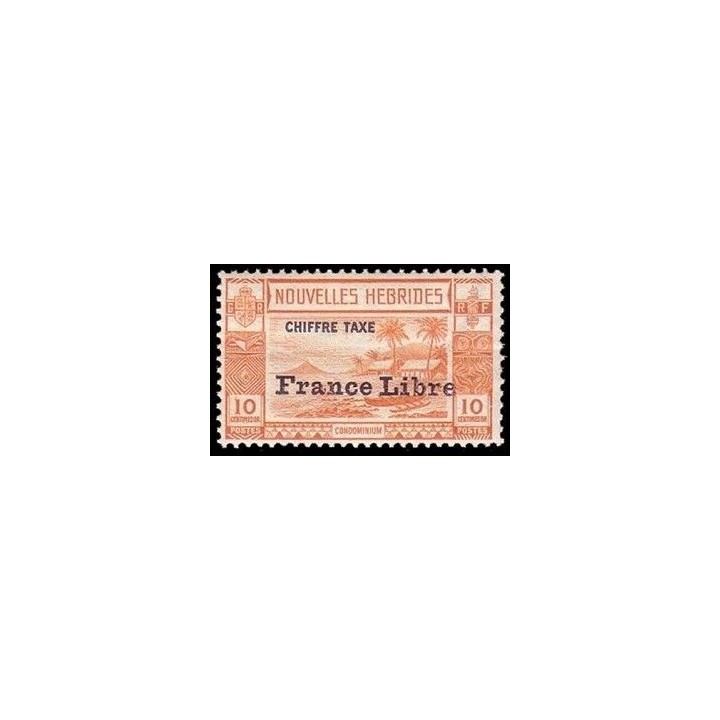 Nlles Hebrides - Taxe 22