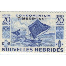 Nlles Hebrides - Taxe 28
