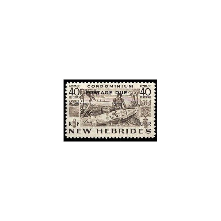 Nlles Hebrides - Taxe 34