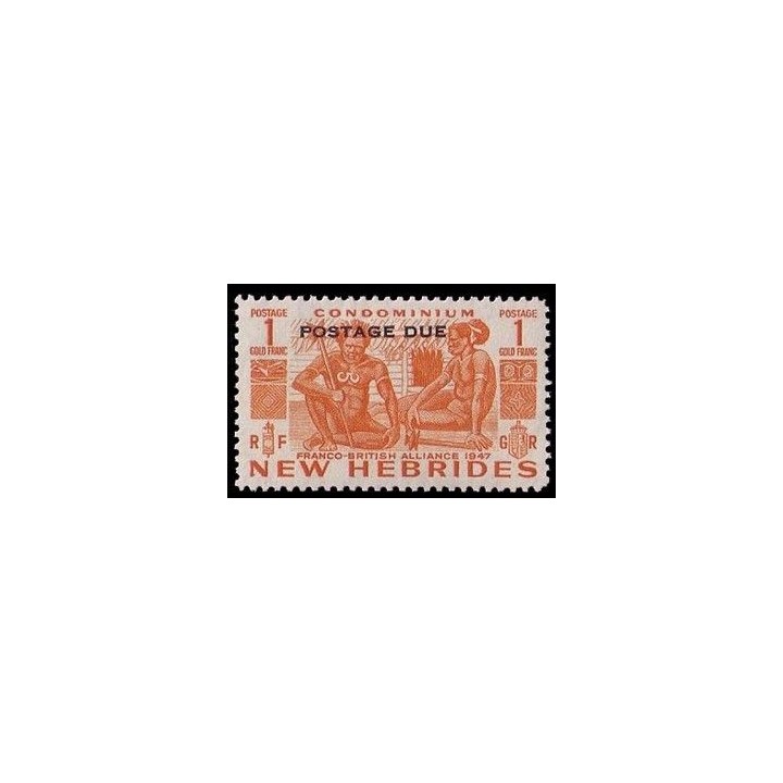 Nlles Hebrides - Taxe 35