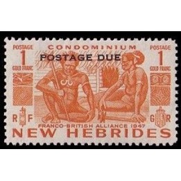 Nlles Hebrides - Taxe 35