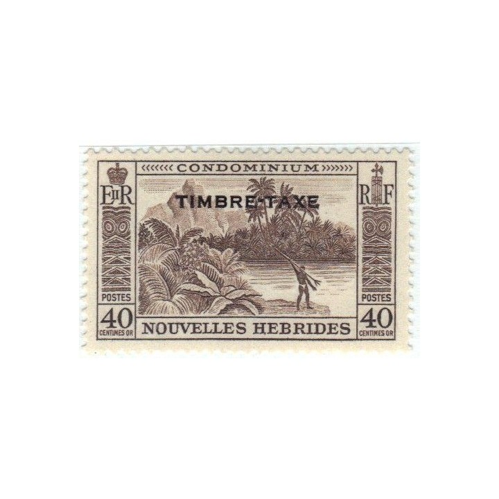 Nlles Hebrides - Taxe 39