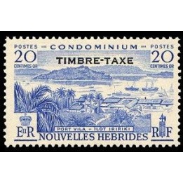 Nlles Hebrides - Taxe 43