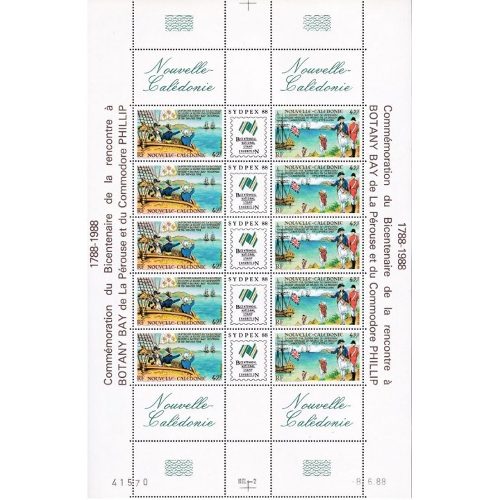 Nouvelle-Caledonie - 0561A - Feuille