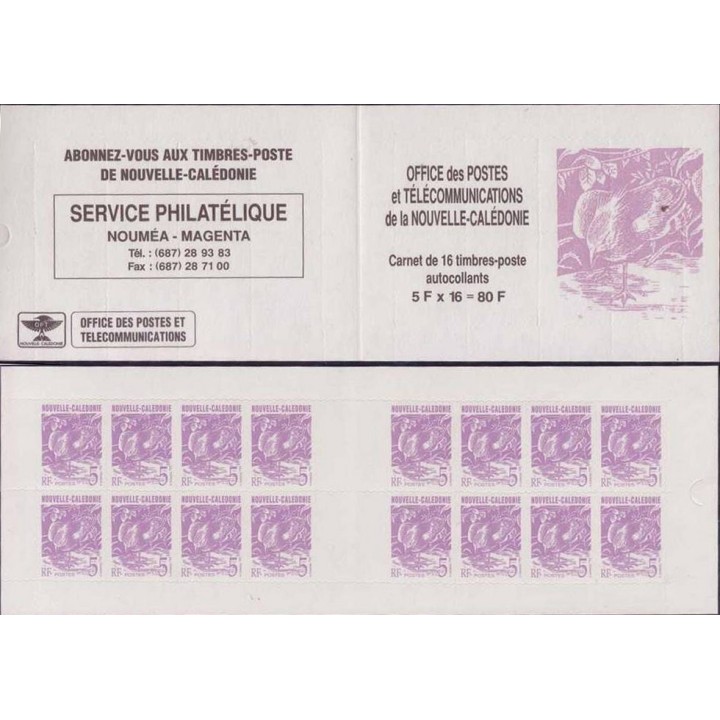 Nouvelle-Caledonie - Carnet 0655
