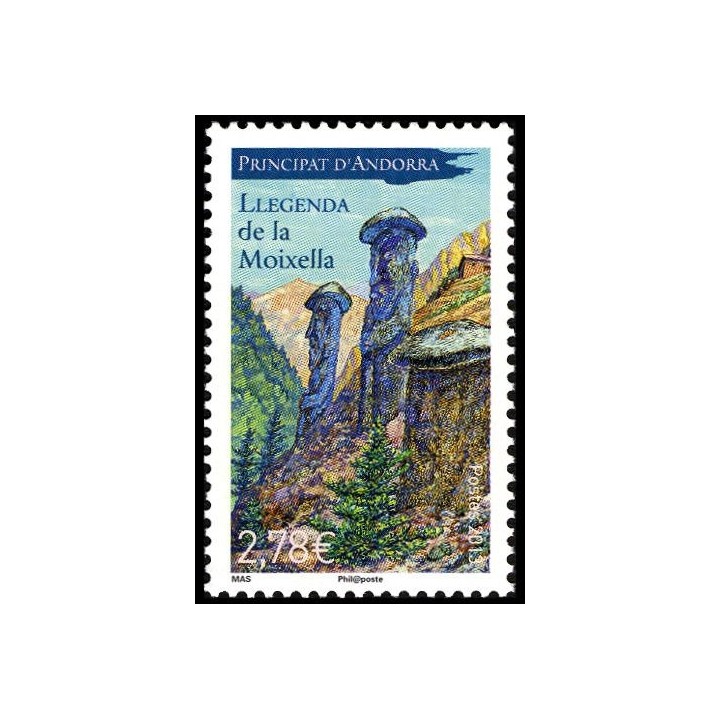Andorre Francais - 734