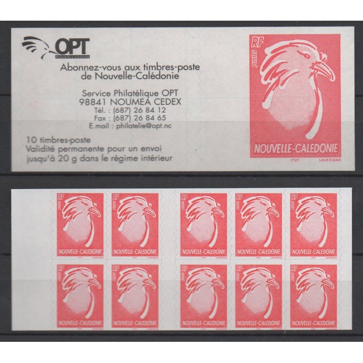 Nouvelle-Caledonie - Carnet 0894