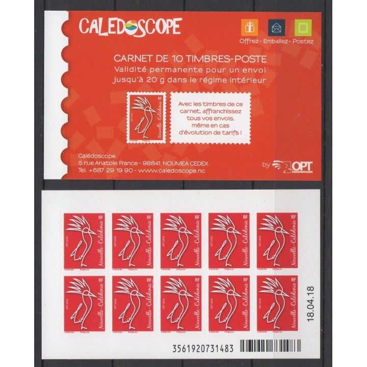 Nouvelle-Caledonie - Carnet 1338