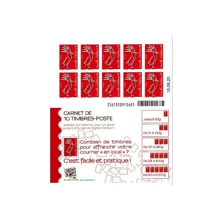 Nouvelle-Caledonie - Carnet 1402