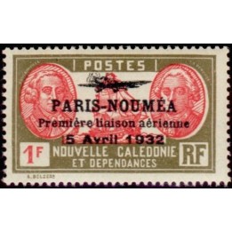 Nouvelle-Caledonie - Poste Aérienne 020