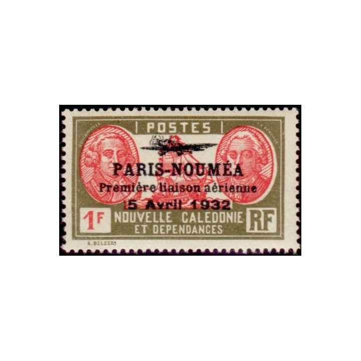 Nouvelle-Caledonie - Poste Aérienne 020