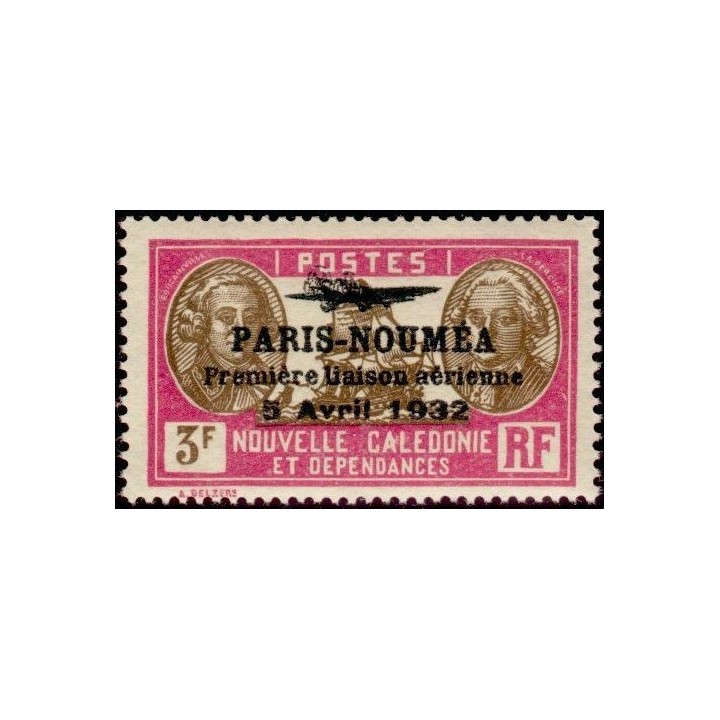 Nouvelle-Caledonie - Poste Aérienne 025