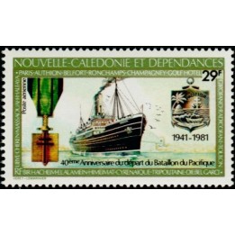 Nouvelle-Caledonie - Poste Aérienne 214