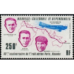 Nouvelle-Caledonie - Poste Aérienne 222